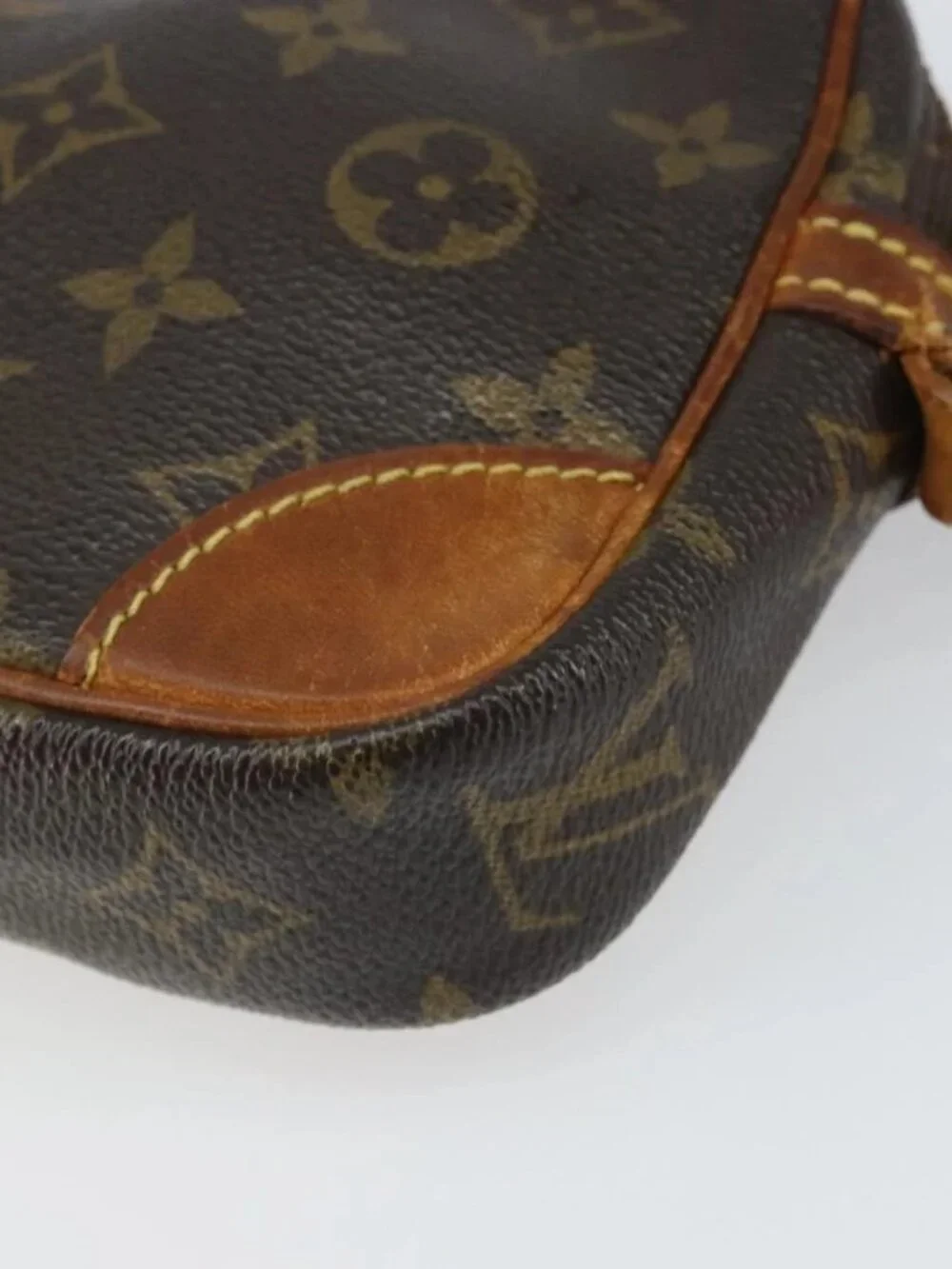 LOUIS VUITTON Monogram Marly Dragonne PM Clutch Bag M51827 LV Auth 166581